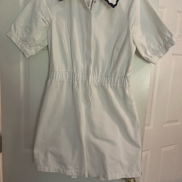 Anthropologie Seen Worn embroidered romper. - Picture 8 of 8